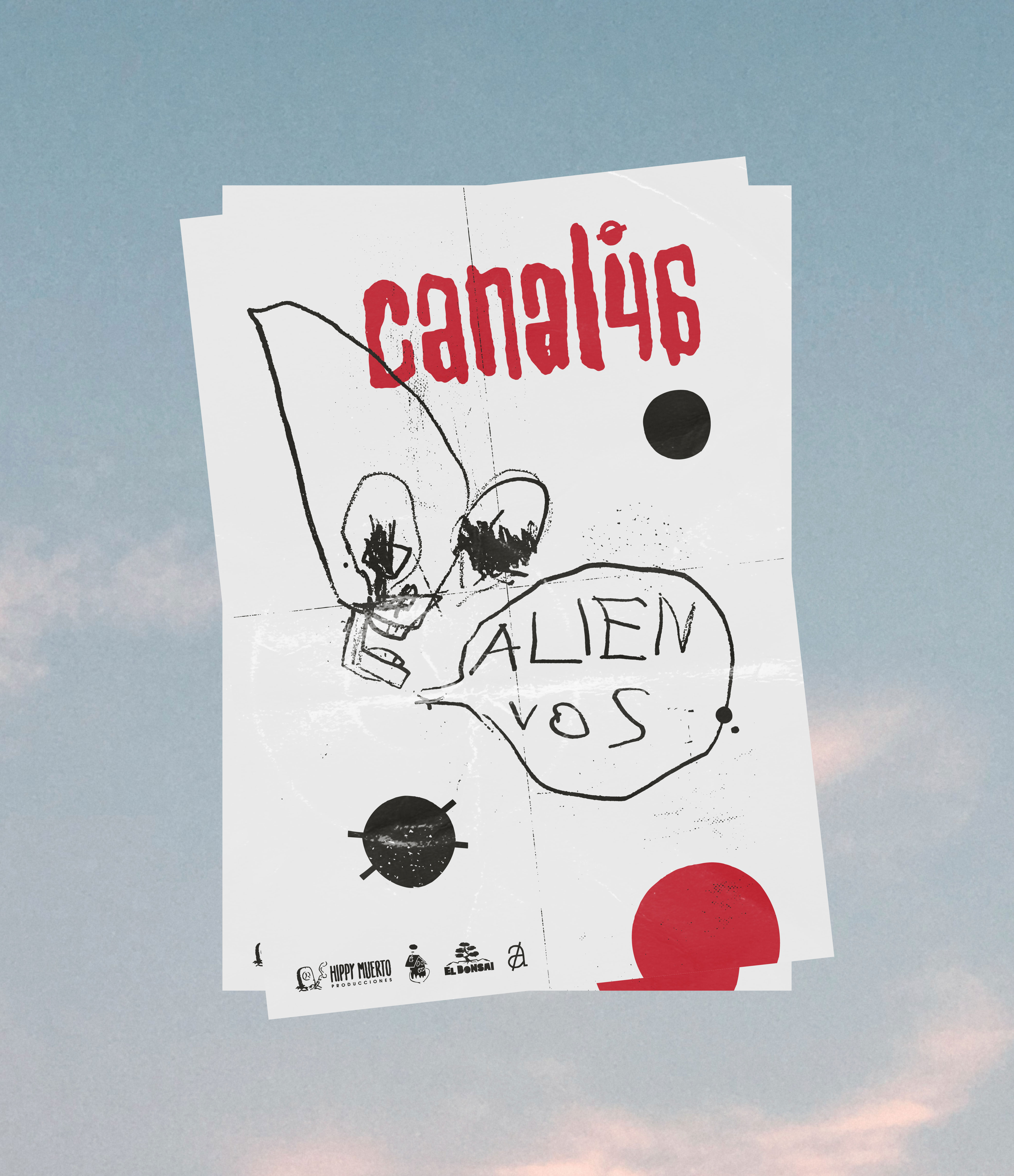 Alien Vos Album Cover, Visual Identity, Poster, Merchandise