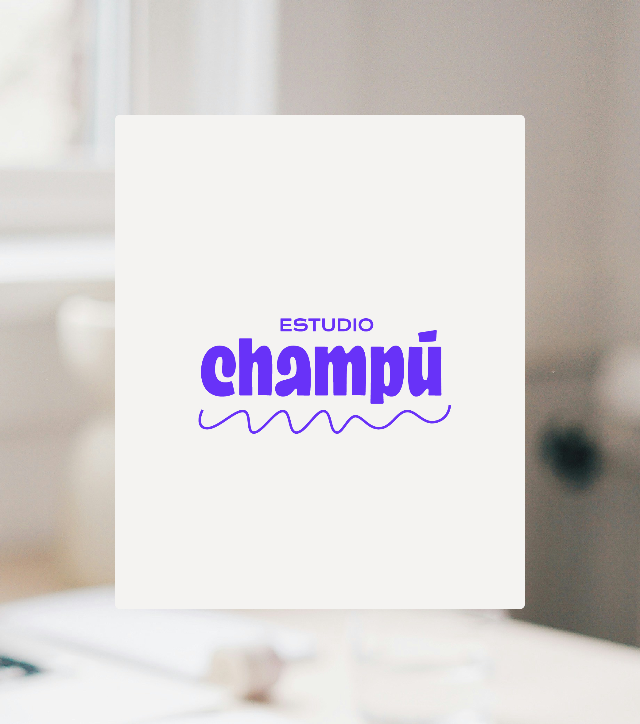 Estudio Champu Logotype and Visual identity