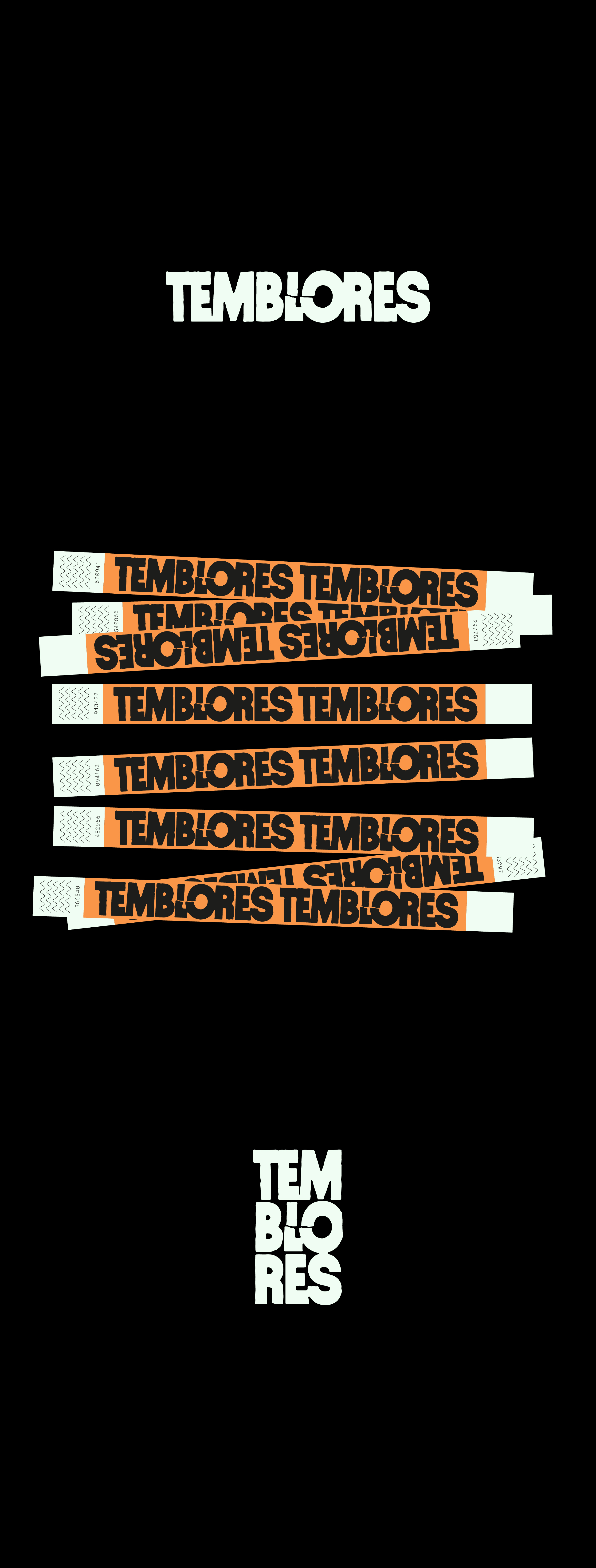 Temblores Logotype configurations