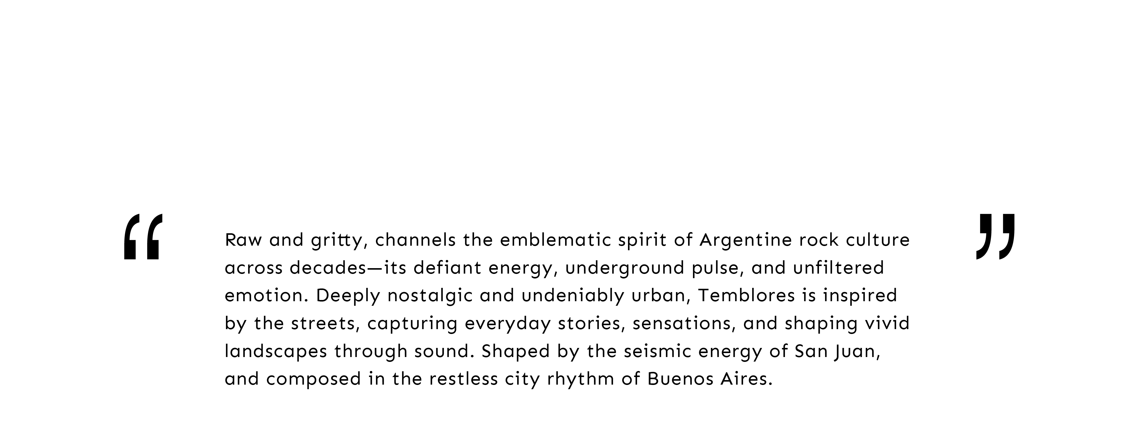 Temblores Branding and Visual Identity Concept